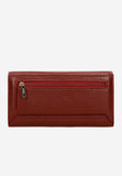 Wojas Red Leather Wallet with Golden Detail | 9108855