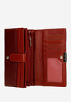 Wojas Red Leather Wallet with Golden Detail | 9108855