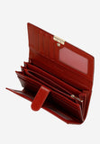 Wojas Red Leather Wallet with Golden Detail | 9108855