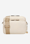 Wojas Light Beige Leather Crossbody Bag | 8034354
