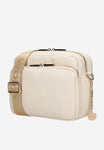 Wojas Light Beige Leather Crossbody Bag | 8034354
