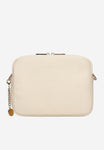 Wojas Light Beige Leather Crossbody Bag | 8034354