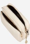 Wojas Light Beige Leather Crossbody Bag | 8034354