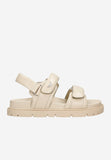 Wojas Beige Leather Sandals | 7616754