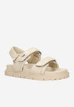 Wojas Beige Leather Sandals | 7616754