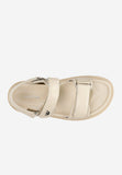 Wojas Beige Leather Sandals | 7616754