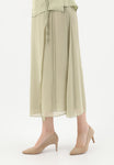 Wojas Beige Velour Leather High Heels | 3504164