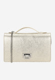 Wojas Golden Leather Crossbody Bag | 8029558
