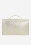 Wojas Golden Leather Crossbody Bag | 8029558