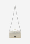 Wojas Golden Leather Crossbody Bag | 8029558
