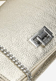 Wojas Golden Leather Crossbody Bag | 8029558