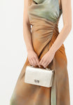 Wojas Golden Leather Crossbody Bag | 8029558