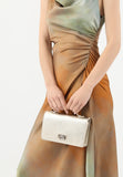 Wojas Golden Leather Crossbody Bag | 8029558