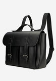 Wojas 2 in 1 Black Leather Bag and Backpack | 8039951