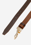 Wojas Women's Double-Sided Brown Leather Belt | 9310252