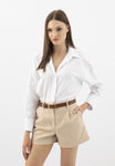 Wojas Women's Double-Sided Brown Leather Belt | 9310252