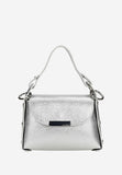 Wojas Silver Leather Crossbody Bag | 8018459