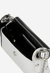 Wojas Silver Leather Crossbody Bag | 8018459
