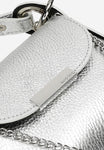 Wojas Silver Leather Crossbody Bag | 8018459