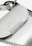 Wojas Silver Leather Crossbody Bag | 8018459