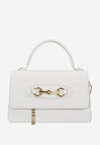 Wojas White Leather Crossbody Bag | 8020750