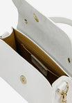 Wojas White Leather Crossbody Bag | 8020750
