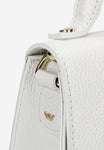 Wojas White Leather Crossbody Bag | 8020750