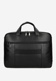 Wojas Large Black Leather Messenger Bag | 8005851