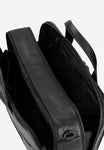Wojas Large Black Leather Messenger Bag | 8005851