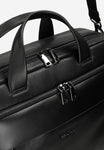 Wojas Large Black Leather Messenger Bag | 8005851