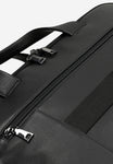 Wojas Large Black Leather Messenger Bag | 8005851