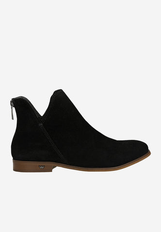 Wojas Black Leather Ankle Boots | 5500261