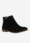 Wojas Black Leather Ankle Boots | 5500261
