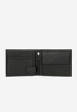Wojas Black Leather Wallet with Decorative Pattern | 9109051