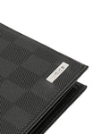 Wojas Black Leather Wallet with Decorative Pattern | 9109051