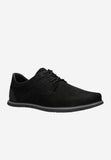 Wojas Black Leather Sneakers | 1002771
