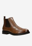 Wojas Brown Leather Ankle Boots | 2004552