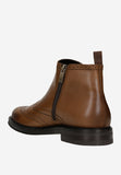 Wojas Brown Leather Ankle Boots | 2004552