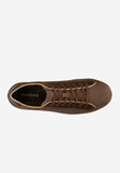 Wojas Dark Brown Combined Leather Sneakers | 1022772