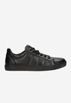 Wojas Black Leather Sneakers | 1022251