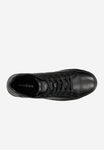 Wojas Black Leather Sneakers | 1022251