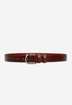 Wojas Women's Burgundy Leather Belt | 9312855