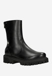 Wojas Black Insulated Leather Ankle Boots | 5526751
