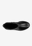 Wojas Black Insulated Leather Ankle Boots | 5526751