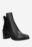 Wojas Black Leather Ankle Boots | 55258-51