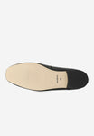 Wojas Black Leather Ballet Flats with Wojas Logo | 4403051