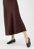 Wojas Black Leather Ballet Flats with Wojas Logo | 4403051