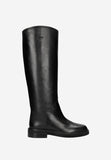 Wojas Black Leather Knee High Boots | 7106451
