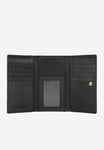 Wojas Black Patent Leather Quilted Wallet | 9108631