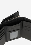 Wojas Black Patent Leather Quilted Wallet | 9108631